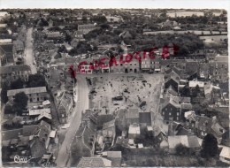 50 - BRECEY - VUE AERIENNE  LA PLACE ET L' HOTEL DE VILLE - Andere & Zonder Classificatie