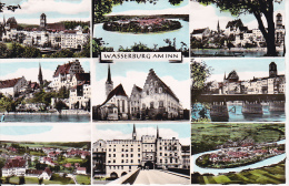 AK Wasserburg Am Inn - Mehransichtkarte - Ca. 1950 (7188) - Wasserburg A. Inn