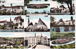 AK Wasserburg Am Inn - Mehransichtkarte - Ca. 1950 (7188) - Wasserburg (Inn)