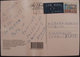 AUSTRALIA 1996 Sport Runnung Runner Runners Letter Airmail To Italy Usato Used On COMPLETE COVER - Covers & Documents