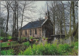 NL.- Ansichtkaart - Giethoorn. Doopgezinde Kerk. 2 Scans - Giethoorn