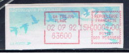 F+ Frankreich 1992 Mi 12 Vogelzug 4,00 Fr Fréjus - Other & Unclassified