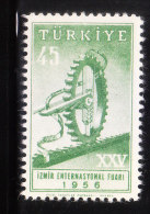 Turkey 1956 Symbol Of Izmir Fair MNH - Unused Stamps