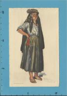 NAZARÉ - PEIXEIRA - N.&ordm; 24 - Série B - Costumes Portugueses - Alberto Souza 1937 - Portugal - 2 Scans - Interi Postali