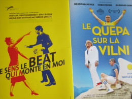 Plaquette 16 Pages : Le Quepa Sur La Vilni ! / Je Sens Le Beat Qui Monte En Moi. Yann Le Quellec. 2014 - Other & Unclassified