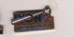 Pin's TOUR DE FRANCE  91 LYON VILLE DE DEPART - Radsport