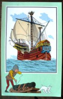 Voir Et Savoir Par Hergé - MARINE - Origine A 1700 - Série 2 - N° 20. Dargaud - 12,5 X 19,5 Cm. (photo Contractuelle) - Sammelbilder