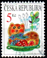 CZECH REPUBLIC 2000 Easter - 5k Animal-shaped Cake And Painted Eggs FU - Gebruikt