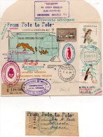 Antarctique Argentin Du 7/3/1964 Lettre Avec Talon Expedition En Recommander  Lot N° 530 - Andere & Zonder Classificatie