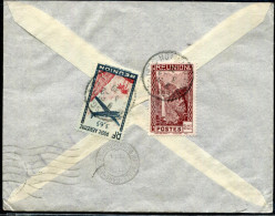 REUNION - N° 132 + PA N° 2 / LETTRE AVION DE POINTE DES GALETS LE 3/2/1939, POUR VILLEURBANNE - TB - Covers & Documents