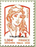 France Marianne De La Jeunesse Par Ciappa Et Kawena N° 4770 ** Le Gommé 1.00 Euro Orange - 2013-2018 Marianne Of Ciappa-Kawena