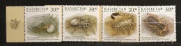 Kazakhstan 1997 N° 162 / 5 ** Animaux Dangereux, Araignée, Scorpion, Insecte, Willi Rickmer Rickmers, Gylippus - Kazachstan