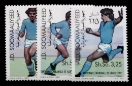 (017 Bl) Somalia / Somalie  Sport / Football / Soccer / Fußball   ** / Mnh  Michel 315-17 - Somalia (1960-...)