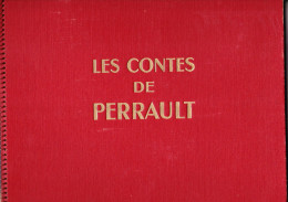 Album COMPLET Les Contes De Perrault Chèque Tintin 8 Contes - Edition Dargaud -1958 - Sammelbilderalben & Katalogue
