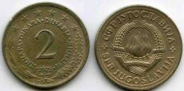 Yougoslavie Yugoslavia 2 Dinara 1973 KM 57 - Joegoslavië