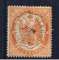 F+ Frankreich 1868 Mi 7 Telegrafenmarke Adler - Telegraaf-en Telefoonzegels