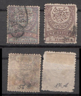 Türkei Turkey Mi# 56-57 Used 2+5 PIA 1888 - Oblitérés