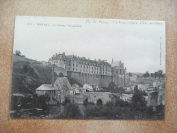 THOUARS - Le Château - Vue Générale - Thouars