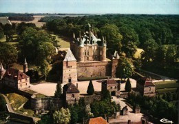 CPM (51)     MONTMORT  -  Vue Aérienne Du Chateau - Montmort Lucy