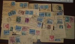 Deutsches Reich Paketkarten Abschnitte Böhmen Mähren  #cover2586 - Used Stamps