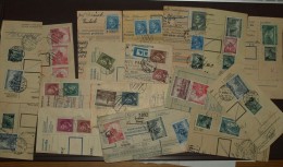 Deutsches Reich Paketkarten Abschnitte Böhmen Mähren  #cover2588 - Used Stamps