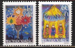 HUNGARY 1995 CULTURE Celebration CHRISTMAS - Fine Set MNH - Unused Stamps