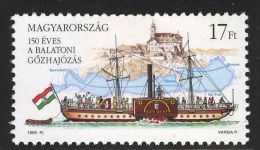 HUNGARY 1996 TRANSPORT Sea Vehicle SHIP BOAT - Fine Set MNH - Unused Stamps