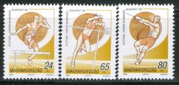 HUNGARY 1998 SPORT Athletics EUROPEAN CUP BUDAPEST - Fine Set MNH - Unused Stamps