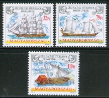 HUNGARY 1999 TRANSPORT Sea Vessels SHIPS BOATS - Fine Set MNH - Unused Stamps