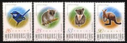 HUNGARY 2000 FAUNA Australian Animals CANGAROO KOALA - Fine Set MNH - Nuevos