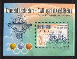 HUNGARY 2000 SPORT Summer Olympic Games SYDNEY - Fine S/S MNH - Unused Stamps