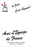 Document Pour Autographe Vierge  De La FFJDA De JUDO - Sports De Combat