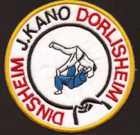 Ecusson Thème JUDO Du Judo Club De Dorlisheim - Sports De Combat