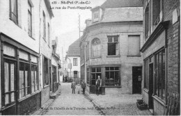 62  SAINT POL SUR TERNOISE    PAS DE CALAIS  -  RUE  PONT  HAPPLAIN  -   CPA   N/B  9x14  BE - Saint Pol Sur Ternoise