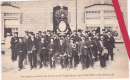 MAASMECHELEN - FANFARE Van LEUTH - LEUT -  Vaandelfeest Mei 1912 - Maasmechelen