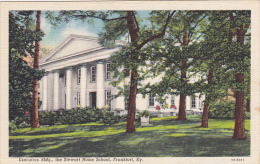 Kentucky Frankfort Executive Building Stewart Home School Curteich - Frankfort