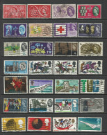 GB 1953 - 1969 Selection Of 28 Used Stamps ( H856 ) - Collezioni