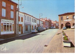 Salvagnac.. Rue Principale.. Pharmacie.. Voitures.. 2 CV Citroën - Salvagnac