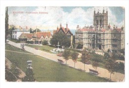 Malvern PROMENADE GARDENS  Vintage Postcard Worcestershire -  Used 1906 WITH STAMP - Other & Unclassified