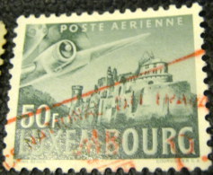 Luxembourg 1946 Airmail 50f - Used - Oblitérés