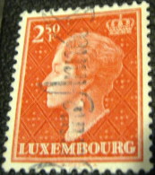 Luxembourg 1948 Grand Duchess Charlotte 2.50f - Used - Oblitérés