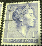 Luxembourg 1960 Grand Duchess Charlotte 1f - Used - Oblitérés