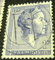 Luxembourg 1960 Grand Duchess Charlotte 1f - Used - Oblitérés