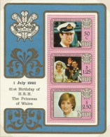 Niue 1982 21st Birthday Of HRH Princess Of Wales Souvenir Sheet MNH - Niue