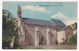 Arnac Pompadour - L'Eglise, Vue Latérale - Pas Circulé, Colorisée - Arnac Pompadour