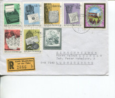 (PF 590) Austria Registered Cover - 1990 - Covers & Documents