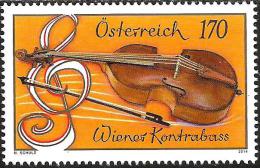 Austria - 2014 - Viennese Double Bass - Mint Stamp - Unused Stamps