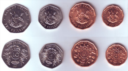 Uganda 4 Coins Lot 1987 - Uganda