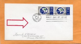 Canal Zone 1963 FDC - Kanalzone