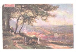 MALVERN From Prospect Point Art Drawn Artist Postcard Raphael Tuck Oilette Used NEEDS REGLUEING - Altri & Non Classificati